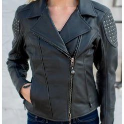 Women's Jackets Ace Cafe Ton Up Women's Jacket -Jackets Online store ace cafe ton up womens jacket black 3 scaled