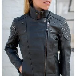 Women's Jackets Ace Cafe Ton Up Women's Jacket -Jackets Online store ace cafe ton up womens jacket black 6 scaled