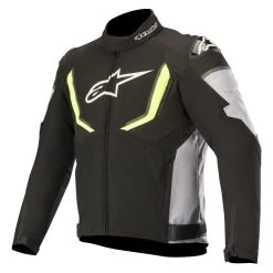 Waterproof Alpinestars T-GP R V2 WP Jacket -Jackets Online store alpinestars tgp rv2 drystar jacket black grey fluo yellow