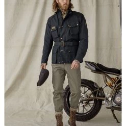 Waterproof Belstaff McGregor Pro Vintage Jacket -Jackets Online store belstaff mc gregor pro vintage jacket vintage black 4