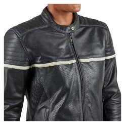 Women's Jackets BILT Alder 2 Women's Leather Jacket -Jackets Online store bilt alder2 womens leather jacket black cream 2