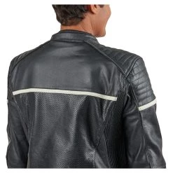 Women's Jackets BILT Alder 2 Women's Leather Jacket -Jackets Online store bilt alder2 womens leather jacket black cream 3