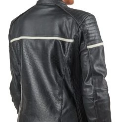 Women's Jackets BILT Alder 2 Women's Leather Jacket -Jackets Online store bilt alder2 womens leather jacket black cream 7