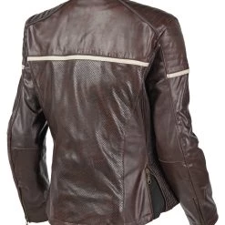 Women's Jackets BILT Alder 2 Women's Leather Jacket -Jackets Online store bilt alder2 womens leather jacket brown cream 1