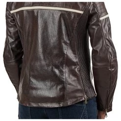 Women's Jackets BILT Alder 2 Women's Leather Jacket -Jackets Online store bilt alder2 womens leather jacket brown cream 4
