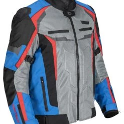 Waterproof Cortech Hyper-Flo Air Jacket -Jackets Online store cortech hyper flo air jacket blue red grey 1