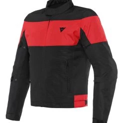 Sportbike Jackets Dainese Elettrica Air Tex Jacket Black/Black/Lava Red / 54 [Blemished - Very Good]