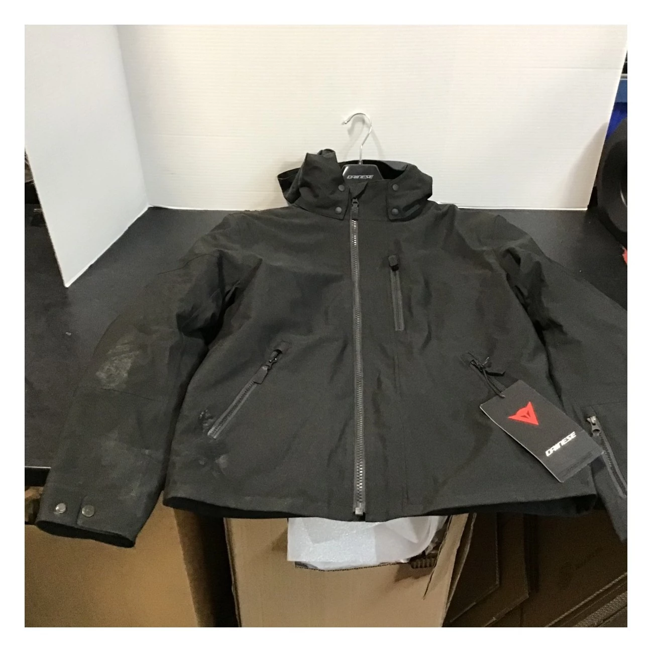 Waterproof Dainese Mayfair D-Dry Jacket Ebony/Black / 54 [Blemished - Very Good] - Image 2