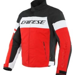 Waterproof Dainese Saetta D-Dry Jacket -Jackets Online store dainese saetta d dry jacket white lava red black