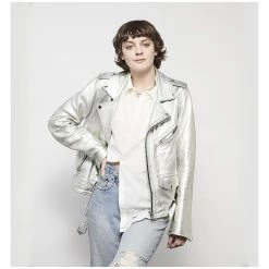 Women's Jackets First Manufacturing X BH&BR Deirdre Women's Jacket -Jackets Online store first manufacturing deirdre womens jacket silver 2