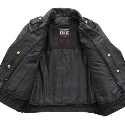 Women's Jackets First Manufacturing Popstar Women's Jacket -Jackets Online store first manufacturing popstar womens jacket black 2