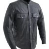Jackets First Manufacturing Vigilante Leather Riding Shirt
