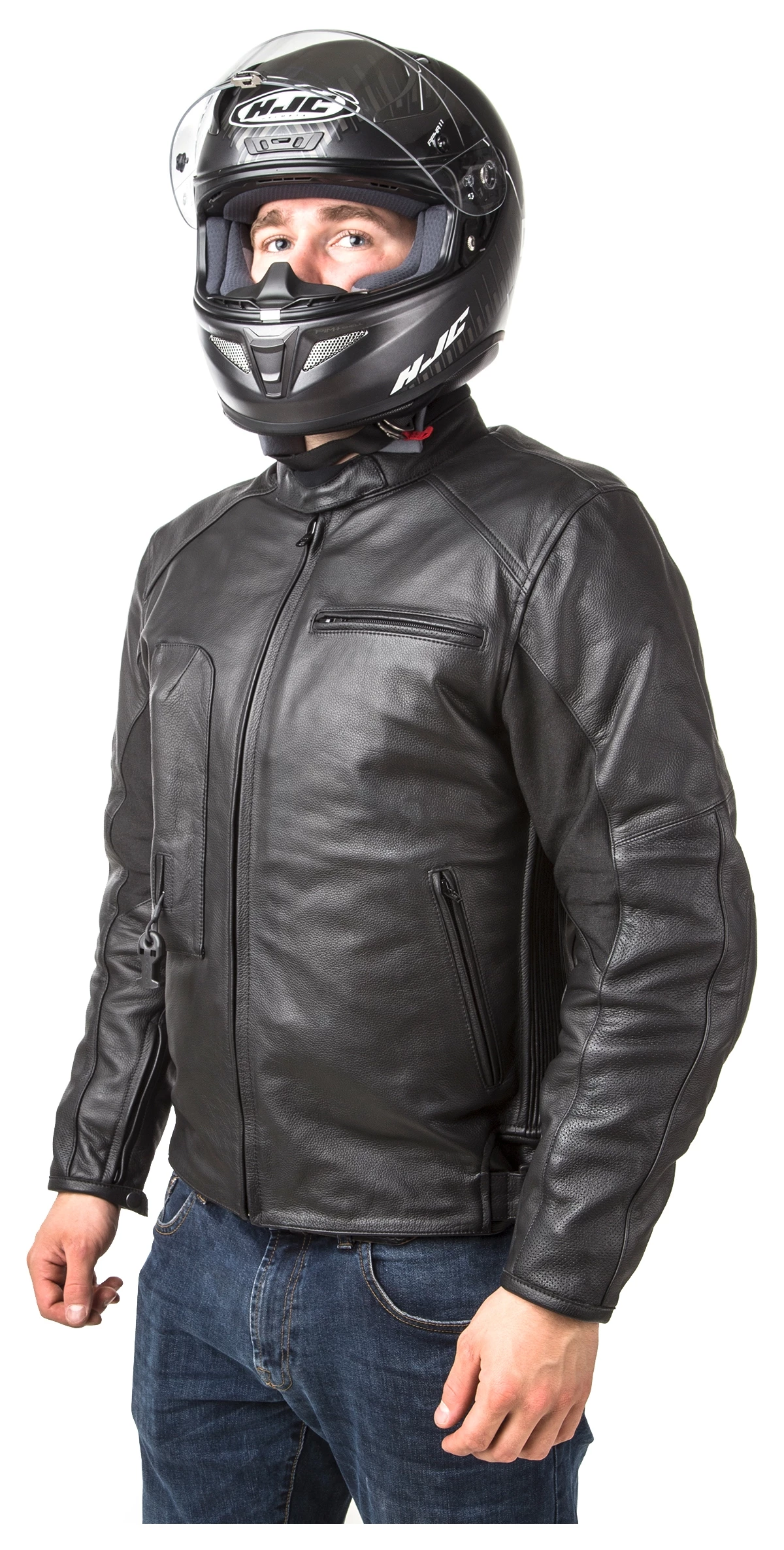 V-Twin & Cruiser Jackets Helite Leather Airbag Jacket 3 V-Twin & Cruiser Jackets Helite Leather Airbag Jacket - Image 3