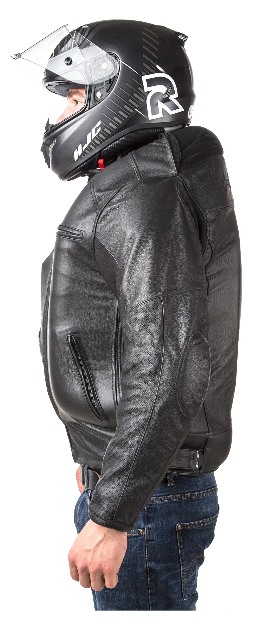 V-Twin & Cruiser Jackets Helite Leather Airbag Jacket 6 V-Twin & Cruiser Jackets Helite Leather Airbag Jacket - Image 6