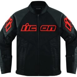 Jackets & Vests Icon Mesh AF CE Leather Jacket -Jackets Online store icon mesh afce leather jacket black red 1 scaled