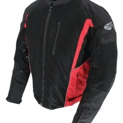 Waterproof Joe Rocket Analog Jacket -Jackets Online store joe rocket analog jacket black red