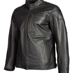 Jackets Klim Sixxer Leather Jacket -Jackets Online store klim sixxer leather jacket gunmetal grey