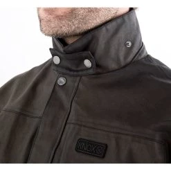 Waterproof Knox Leonard Wax Jacket -Jackets Online store knox leonard wax jacket black 3
