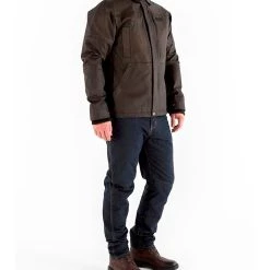 Waterproof Knox Leonard Wax Jacket -Jackets Online store knox leonard wax jacket black 5