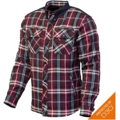 Jackets Merlin Hendrix Riding Shirt -Jackets Online store merlin hendrix riding shirt red navy 1