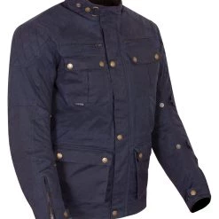 Waterproof Merlin Yoxall II Wax Jacket -Jackets Online store merlin yoxall ii wax jacket navy 3
