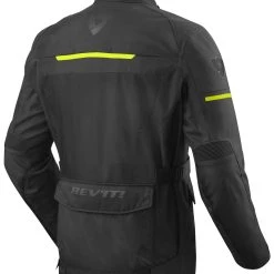 Waterproof REV'IT! Safari 3 Jacket -Jackets Online store revit jacket safari black neon yellow 1 scaled