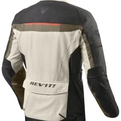 Waterproof REV'IT! Safari 3 Jacket -Jackets Online store revit jacket safari sand black 1 scaled