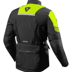 Waterproof REV'IT! Neptune 2 GTX Jacket -Jackets Online store revit neptune2 gtxhv jacket black hi viz yellow 1