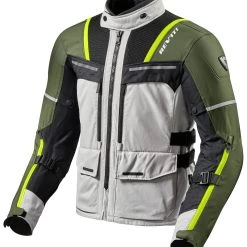 Waterproof REV'IT! Offtrack Jacket -Jackets Online store revit offtrack jacket silver green scaled
