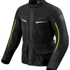 Waterproof REV'IT! Voltiac 2 Jacket -Jackets Online store revit voltiac2 jacket black fluo yellow scaled