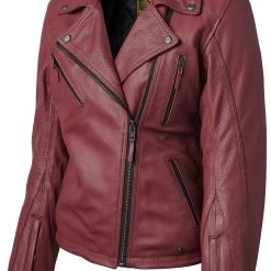 RSD Apparel Women's Jackets Roland Sands Seventy4 Atherton CE Women's Jacket -Jackets Online store roland sands atherton74 ce leather jacket merlot scaled