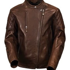 RSD Apparel Jackets Roland Sands Clash CE Leather Jacket -Jackets Online store roland sands clash jacket tobacco 1