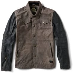 RSD Apparel Jackets Roland Sands Johnny Jacket -Jackets Online store roland sands johnny txt jkt gryblk charcoal black 1 scaled