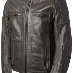 RSD Apparel Jackets & Vests Roland Sands Seventy4 Linden CE Jacket -Jackets Online store roland sands linden74 ce leather jacket dark brown scaled