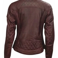 RSD Apparel Women's Jackets Roland Sands Riot CE Women's Leather Jacket -Jackets Online store roland sands riot ce womens leather jacket oxblood 1