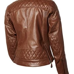 RSD Apparel Women's Jackets Roland Sands Riot CE Women's Leather Jacket -Jackets Online store roland sands riot ce womens leather jacket tobacco 1