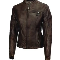 RSD Apparel Women's Jackets Roland Sands Maven Women's Leather Jacket -Jackets Online store roland sands womens maven leather jacket tobacco
