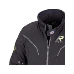 Waterproof Rukka Elas Jacket -Jackets Online store rukka elas jacket black hi viz yellow 1