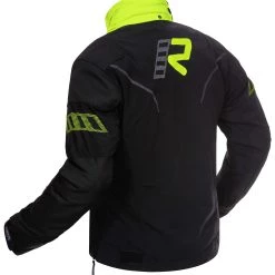 Waterproof Rukka Elas Jacket -Jackets Online store rukka elas jacket black hi viz yellow 2 scaled