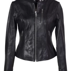 Women's Jackets Schott 21141W Lambskin Cafe Women's Jacket