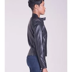 Women's Jackets Schott 21141W Lambskin Cafe Women's Jacket -Jackets Online store schott21141 w lambskin cafe womens jacket 5