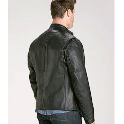 Jackets Schott 530 Cafe Racer Jacket -Jackets Online store schott530 cafe racer jacket black 2