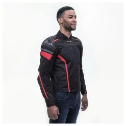 Jackets & Vests Sedici Chicane Mesh Jacket -Jackets Online store sedici chicane mesh jacket black red red 1