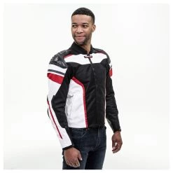 Jackets & Vests Sedici Chicane Mesh Jacket -Jackets Online store sedici chicane mesh jacket black white red 1