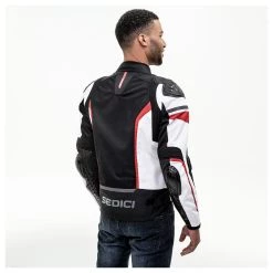Jackets & Vests Sedici Chicane Mesh Jacket -Jackets Online store sedici chicane mesh jacket black white red 2