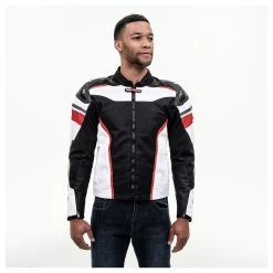 Jackets & Vests Sedici Chicane Mesh Jacket -Jackets Online store sedici chicane mesh jacket black white red