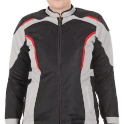 Women's Jackets Sedici Federico 2 Mesh Women's Jacket -Jackets Online store sedici federico2 mesh womens jacket silver black red 2
