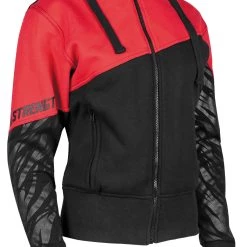 Women's Jackets Speed And Strength Cat Outta Hell Women's Armored Hoody -Jackets Online store speedand strength cat outta hell armored hoody red black