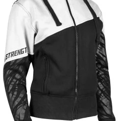 Women's Jackets Speed And Strength Cat Outta Hell Women's Armored Hoody -Jackets Online store speedand strength cat outta hell armored hoody white grey