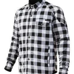 Jackets Street & Steel Mission Moto Shirt -Jackets Online store street steel mission moto shirt white black 1